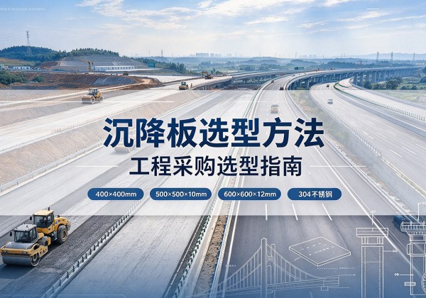 江山沉降板选择方法